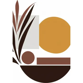 Plakát Plakát Stylizace Rostlin bez rámu 61 x 91,5 cm