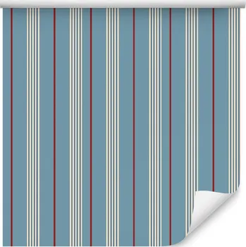 Tapeta Tapeta s klasickými svislými pruhy, do kanceláře, obývacího pokoje