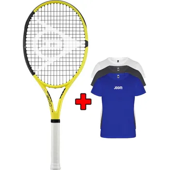 Tenisová raketa Dunlop SX 300 Lite 2022 vypletená + bonus funkční tričko - GRIP 3