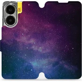 Pouzdro na mobilní telefon Flipové pouzdro Mobiwear - Xiaomi Poco X7 Pro - V147P Mlhovina (Knížkové flip pouzdro, obal, kryt na mobil Xiaomi Poco X7 Pro - V147P Mlhovina, materiál Umělá kůže + TPU - ochrana 360°, stojánek, silikonová vanička, magnetické zavírání)