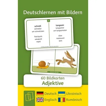 Německý jazyk Adjektive - Deutsch, Englisch, Ukrainisch und Rumänisch - Schulz, Michael