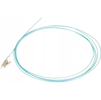 Síťový kabel Lanview LVO231394 Optický kabel 2 m LC/UPC OM3, Aqua