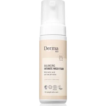 Intimní hygienický prostředek Derma Eco intimní mycí pěna bez parfemace 150 ml