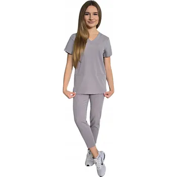Zdravotnický komplet tmavě šedý basic premium vel. L