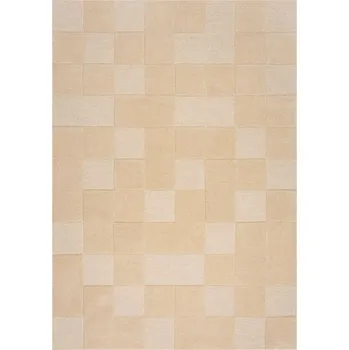 Koberec Hans Home Kusový koberec Moderno Checkerboard Natural - 160x230 - doprava zdarma