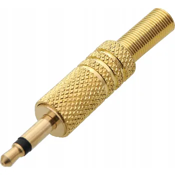 Audio kabel Konektor Blow Jack 3,5 mm mono, pozlacený