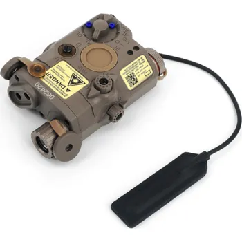 Svítilna Box AN/PEQ 15, LED svítilna, laser, tan, WADSN