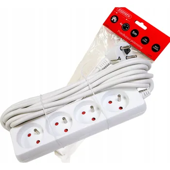 Napájecí kabel Prodlužovací Kabel MojeLedy 5 m 4 ks bílá