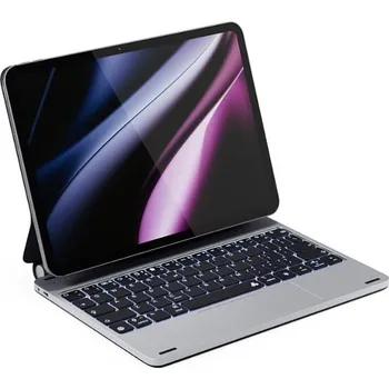 Pouzdro na mobilní telefon Epico Aluminium Keyboard Case for Apple iPad Pro 13" M4/M5 - US + DOPRAVA ZDARMA