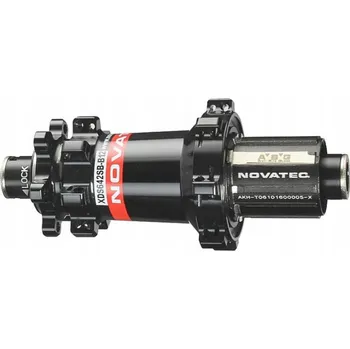 Náboj kola Zadní náboj Novatec XDS642SB B12 SH10s 28 děr černý