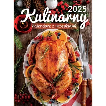 Obraz Nástěnný kalendář 2025 Kulinářský s recepty měsíční 23x31 cm do kuchyně