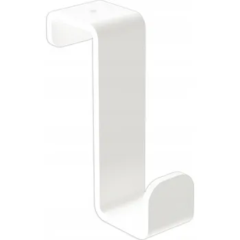 Věšák Háček bez vrtání Domer bílý