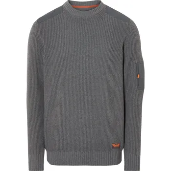 Pánský svetr LIVERGY® Pánský úpletový svetr (šedá, S(44/46))