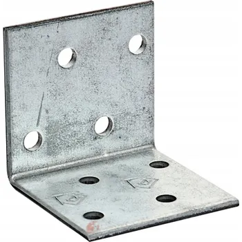 Tesařské kování Tesařský úhelník montážní KM 40x40x60 - 50 Ks