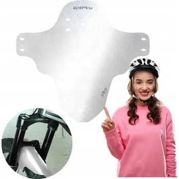 Blatník na kolo BLATNÍK NA KOLO 24-29" MTB PŘEDNÍ ENDURO BÍLÝ NA KOLO G-12