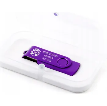 USB flash disk Flash disk MemoRabbit TWISTER+BOX 32 GB USB 2.0 GRAVÍROVÁNÍ KONEC ROKU 32 GB USB 2.0 vícebarevný