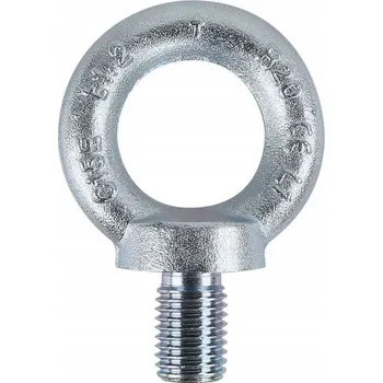 Spojovací materiál ŠROUB S OČKOVÝM UCHEM, MATICE SE ŠROUBEM POZINK M20