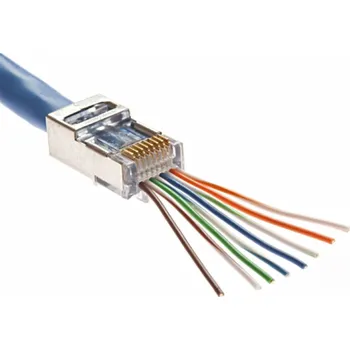 Síťový kabel Modulární konektor RJ45 Base Link 2809 černý