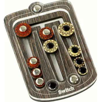 Hlavolam Switch - dřevěný hlavolam