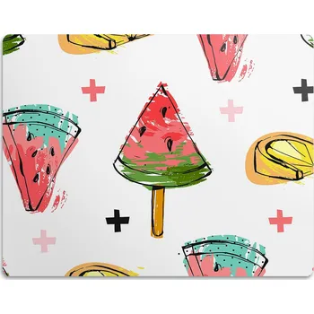 Miska pro psa Podložka pod misku pro kočky Meloun na tyči 90x60 cm