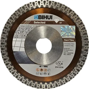 Řezný kotouč BIHUI Řezný kotouč, ø 125 × 1,2 × 22,23 mm, 12250 ot./min 48769