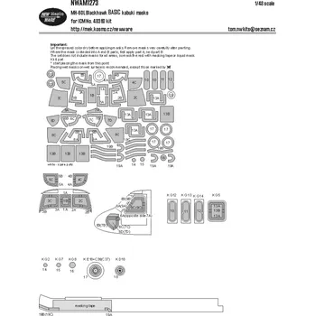 Plastikový model New Ware 1/48 MH-60L Blackhawk BASIC (ICM 48360)