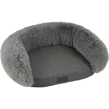 Pelíšek pro psa O'LALA PETS PELECH FANTASTIC LUXURY ANTRACIT Velikost: 110X80 CM