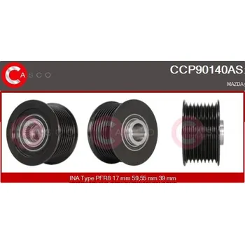 Řemenice, generátor CASCO CCP90140AS