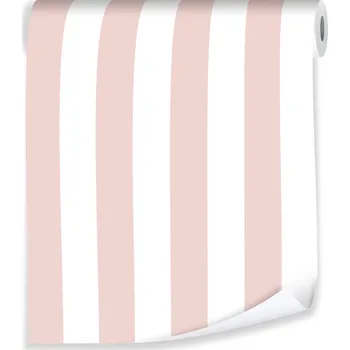 Fototapeta Tapeta RŮŽOVÉ PRUHY Pro Holčičku Tapety na Zeď
