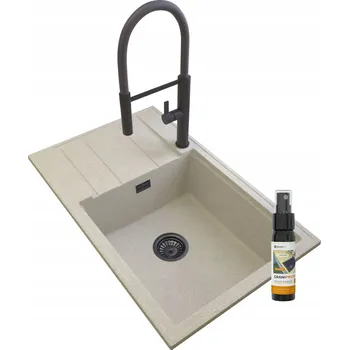 Granitový dřez Jednokomorový dřez Granitan granit béžový