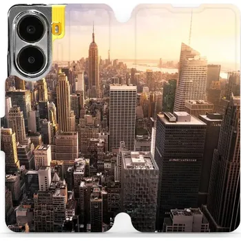 Pouzdro na mobilní telefon Flipové pouzdro Mobiwear - Xiaomi Poco X7 Pro - M138P New York (Knížkové flip pouzdro, obal, kryt na mobil Xiaomi Poco X7 Pro - M138P New York, materiál Umělá kůže + TPU - ochrana 360°, stojánek, silikonová vanička, magnetické zavírání)