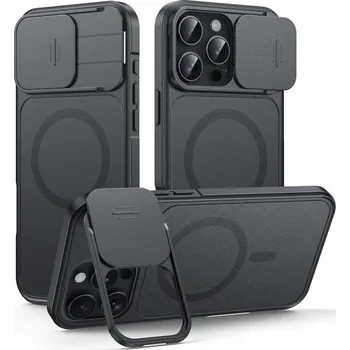 Pouzdro na mobilní telefon JP CamProtection MagSafe obal s 4.5M SGS certifikátem pro iPhone 16 Pro černý