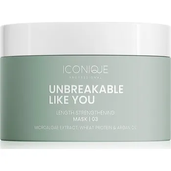 Vlasová regenerace ICONIQUE Professional UNBREAKABLE LIKE YOU Length Strengthening maska pro posílení délek vlasů 200 ml
