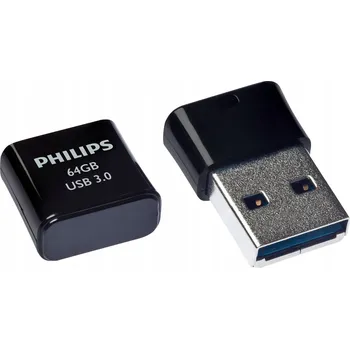 USB flash disk USB flash disk Philips Pico Edition 64 GB USB 3.0 černý