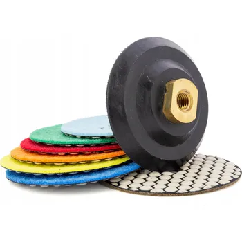 Brusný kotouč BRUSNÉ KOTOUČE NA GRES 125mm NA SUCHÝ ZIP + DISK