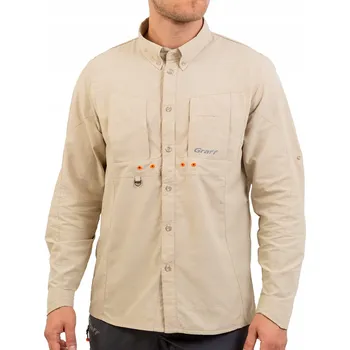 Pánská košile GRAFF RYBÁŘSKÁ KOŠILE CLIMATE S OCHRANOU UPF50 XL