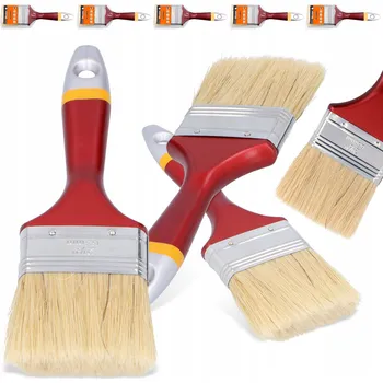 Vrták Sada štětců plochý rovný Polax 6,3 cm