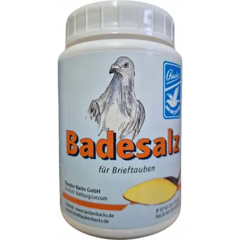 Koupelová sůl Backs BADESALZ 600g sůl do koupele pro holuby