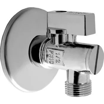 Ventil EBS Kohoutek Rohový Kulový s Filtrem 1/2" x 3/8" Chrom (CR37AK)