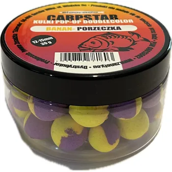 Boilies Plovoucí boilies pop-up Banan Rybíz 12-15mm