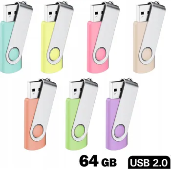 USB flash disk Flash disk HonStar Twister 64 GB USB 2.0, vícebarevný