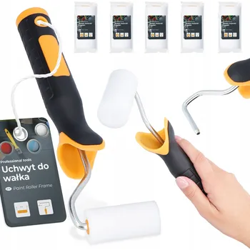 Malířský váleček 5x Váleček malířský pěnový 7 cm Náhradní váleček pro malování Mini Savý houbový UCH H0