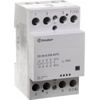 Stykač Stykač instalační, 4Z/63 A, 230 V AC/DC, MI, AgSnO2 22.64.0.230.4310