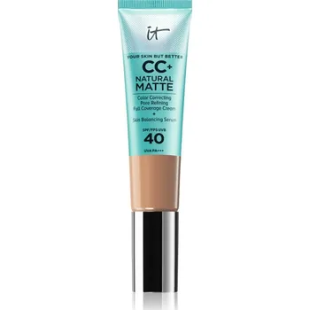IT Cosmetics Your Skin But Better CC+ Natural Matte CC krém pro matný vzhled SPF 40 Neutral Medium 32 ml