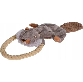 Hračka pro psa Přetahovadlo plyšový pro psa 40 cm BÓBR DOGS COLLECTION