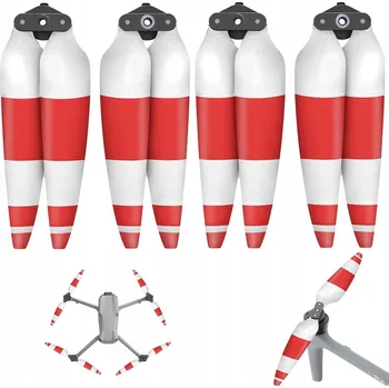 Dron VRTULE PRO DRON DJI AIR 3, NÁHRADNÍ PŘÍSLUŠENSTVÍ, SADA 2 PÁRŮ