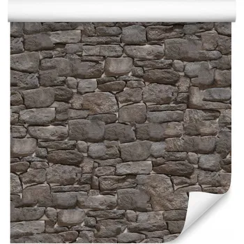 Fototapeta Tapeta v Rolích Hnědá Vzhled Cihlové Zdi 3D Dekorace