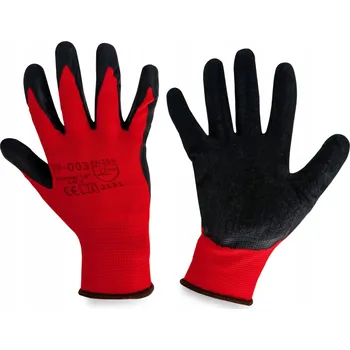 Pracovní rukavice PRACOVNÍ OCHRANNÉ RUKAVICE DRAGON RED RAVI VELIKOST 9 / L