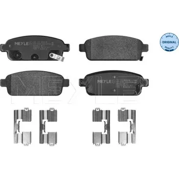 Brzdová destička Sada brzdových destiček, kotoučová brzda MEYLE 025 250 9616/W