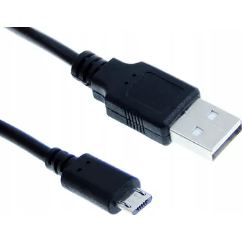 Datový kabel Kabel Armytek USB - microUSB typ B, 0,28 m, černý